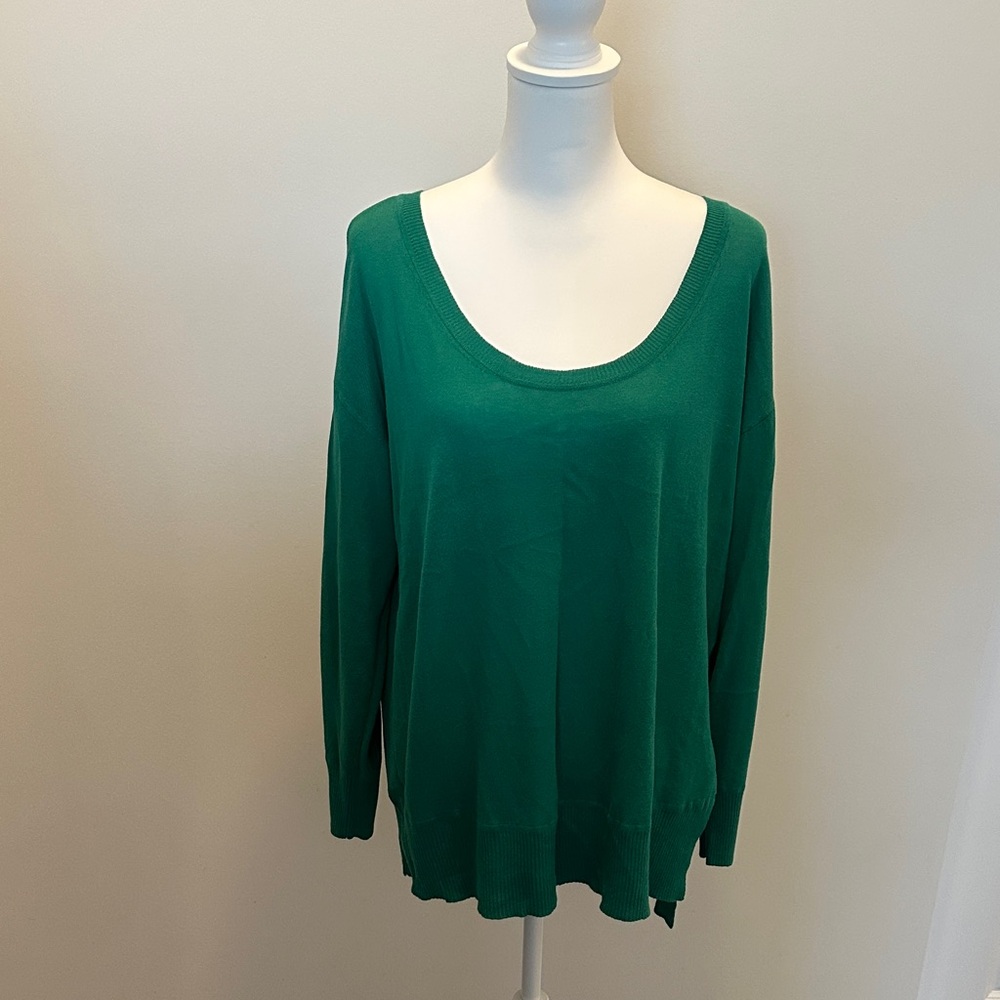 Lane Bryant Green Women's Sweater 14/16